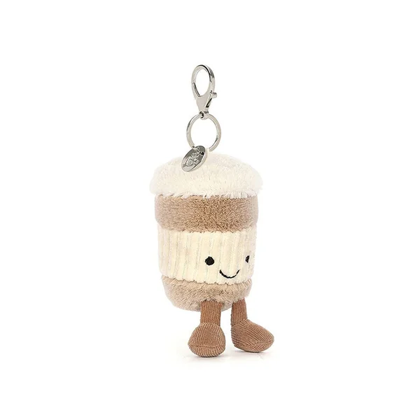 Peluche porte-clé Coffee to go - 8 cm - Jellycat