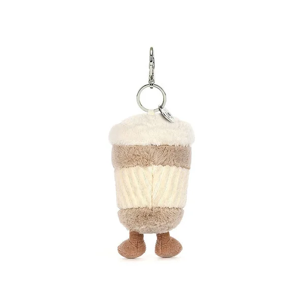 Peluche porte-clé Coffee to go - 8 cm - Jellycat