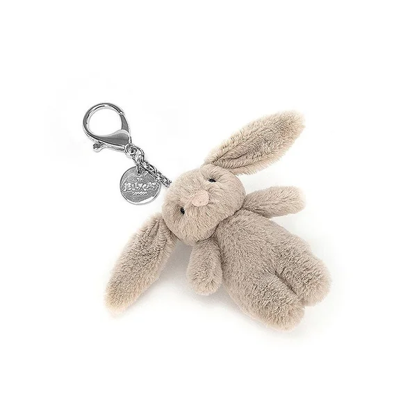 Peluche porte-clés Lapin beige - 8 cm - Jellycat