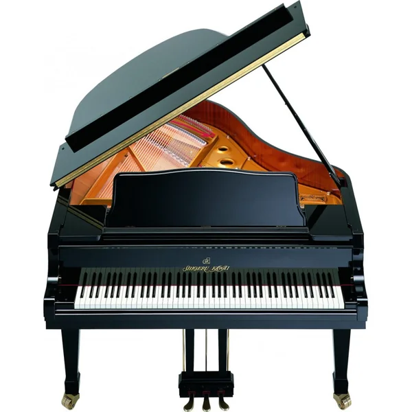 PIANO A QUEUE SHIGERU KAWAI SK2L 180cm Noir brillant