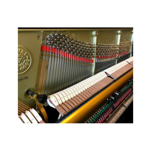 Piano droit KAWAI K600 AURES 2 hybrid noir brillant 134cm