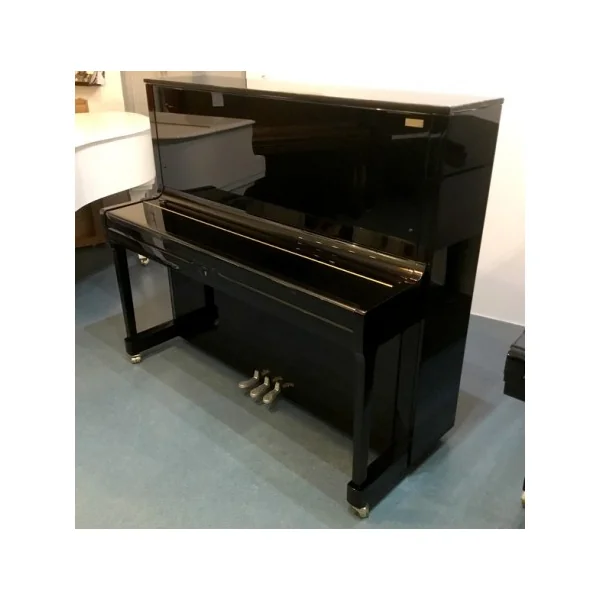 Piano droit KAWAI K600 AURES 2 hybrid noir brillant 134cm