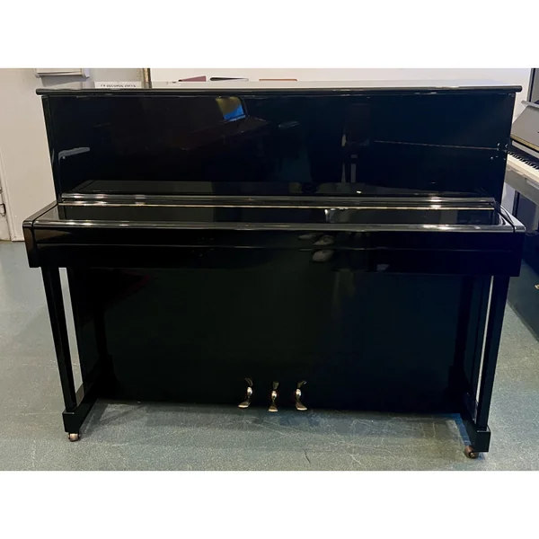 Piano Droit RAMEAU 118 Camargue Renner Noir brillant