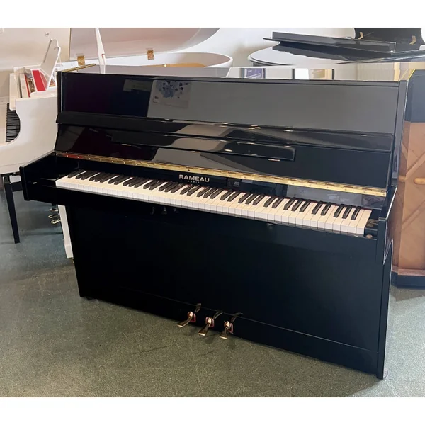 Piano Droit RAMEAU Ramatuelle 114cm Noir Brillant