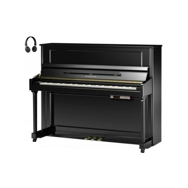 PIANO DROIT SAMICK JS-118 RD Classique Noir Brillant DREAM