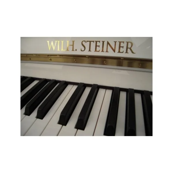 PIANO DROIT WILH.STEINER 111 Elegance blanc Brillant