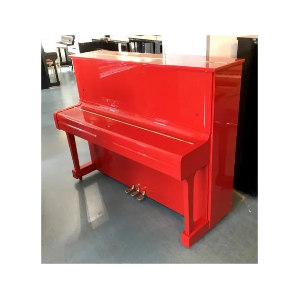 Piano Droit YAMAHA U1 121cm Rouge brillant