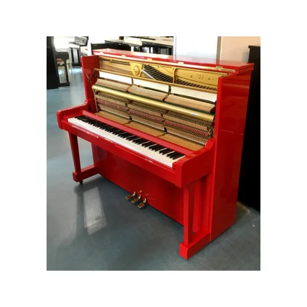 Piano Droit YAMAHA U1 121cm Rouge brillant