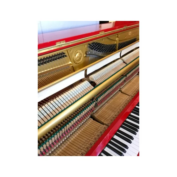 Piano Droit YAMAHA U1 121cm Rouge brillant