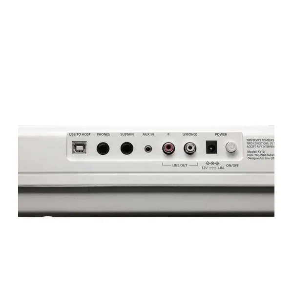 Piano numérique KURZWEIL KA-S1 WH White