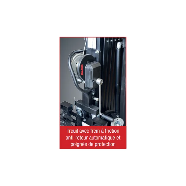 Pied de levage à fouches ASD ELP620 hauteur 6m20 charge max 300kg