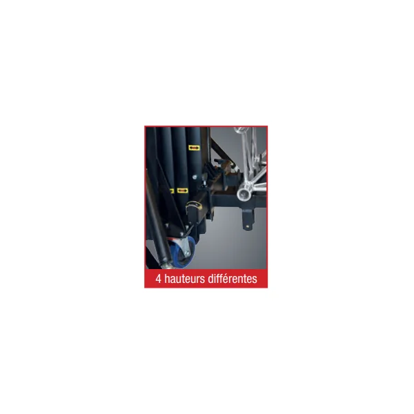 Pied de levage à fourche ASD ELP500 hauteur 5m charge 300kg