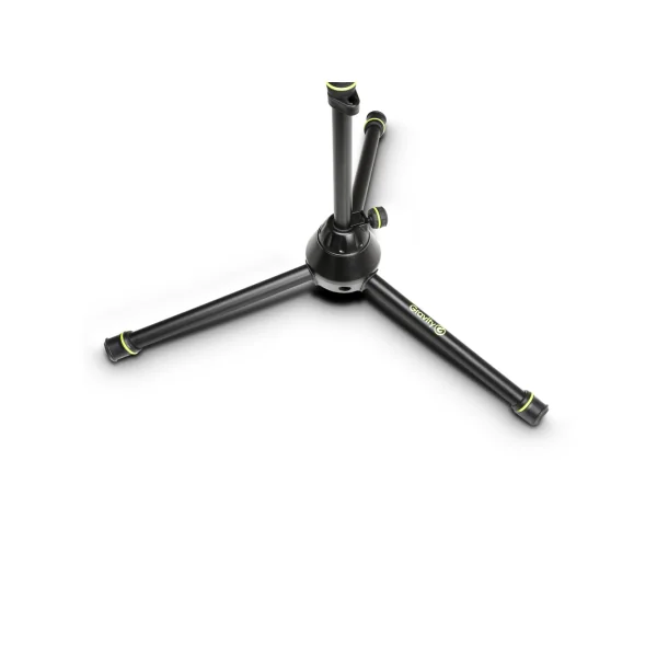 Pied Micro Court Gravity MS 4222B sur Trépied Perchette Télescopique 2 Points noir