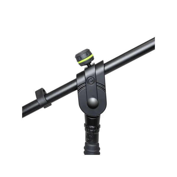 Pied Micro Court Gravity MS 4222B sur Trépied Perchette Télescopique 2 Points noir