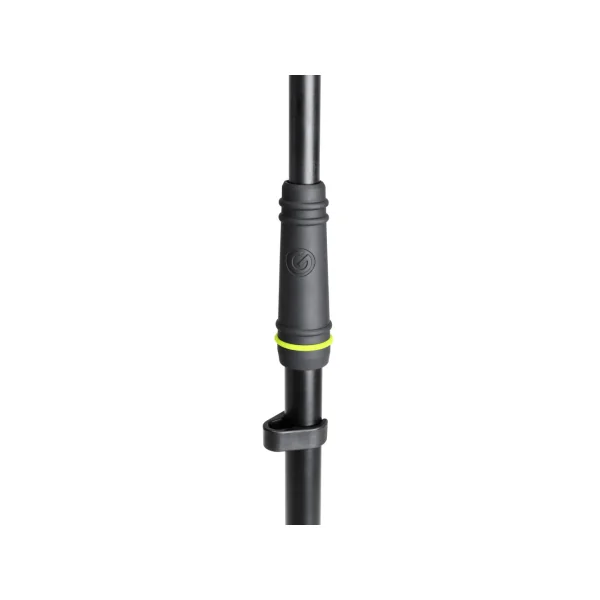 Pied Micro Court Gravity MS 4222B sur Trépied Perchette Télescopique 2 Points noir