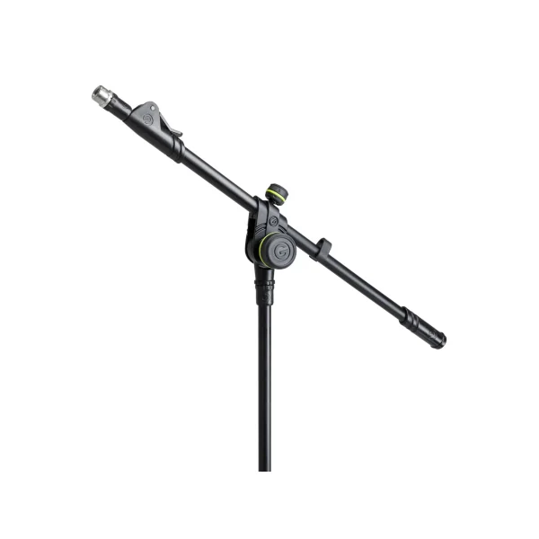 Pied Micro Court Gravity MS 4222B sur Trépied Perchette Télescopique 2 Points noir