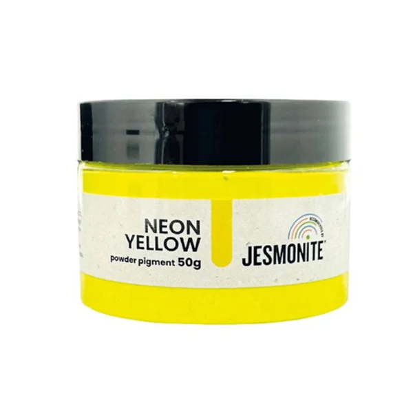 Pigment fluo jaune en poudre pour Jesmonite - 50 gr