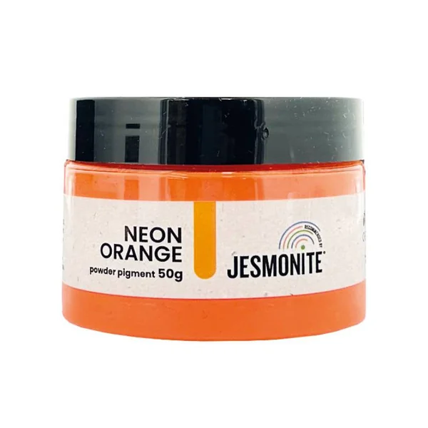 Pigment fluo orange en poudre pour Jesmonite - 50 gr