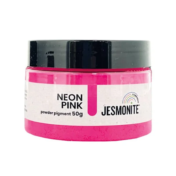 Pigment fluo rose en poudre pour Jesmonite - 50 gr