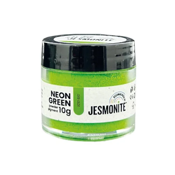 Pigment fluo vert en poudre pour Jesmonite - 10 gr