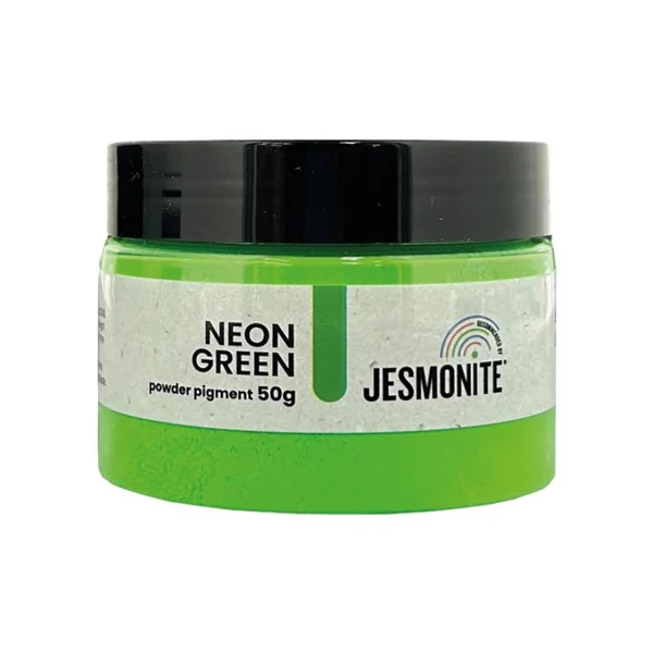 Pigment fluo vert en poudre pour Jesmonite - 50 gr