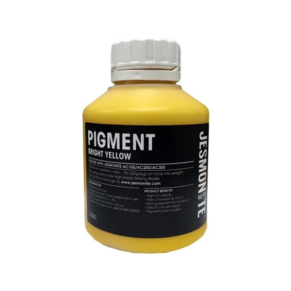 Pigment jaune brillant pour Jesmonite
