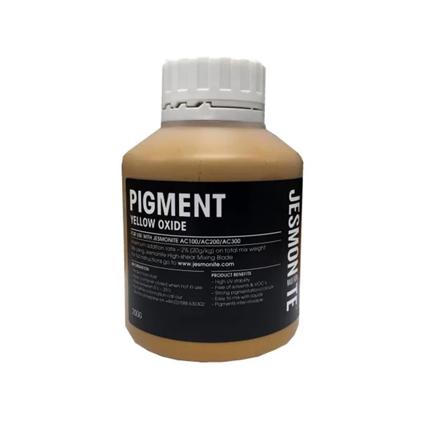 Pigment jaune oxydé pour Jesmonite