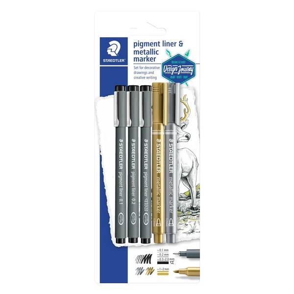 Pigment Liner & Metallic Marker STAEDTLER
