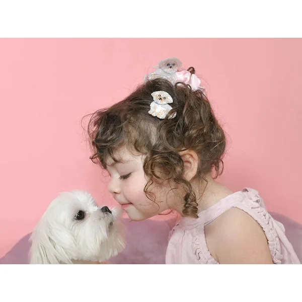 Pince à cheveux - Bichon