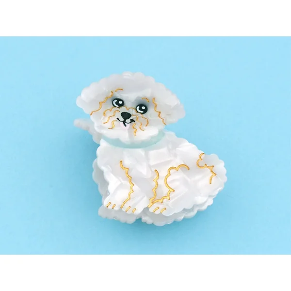 Pince à cheveux - Bichon
