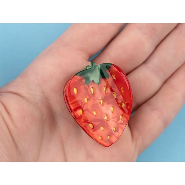 Pince à cheveux - Fraise