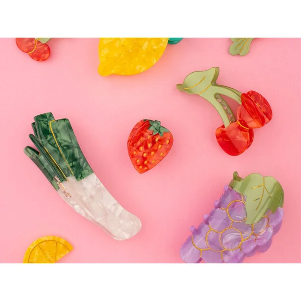 Pince à cheveux - Fraise