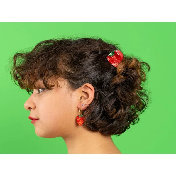 Pince à cheveux - Fraise