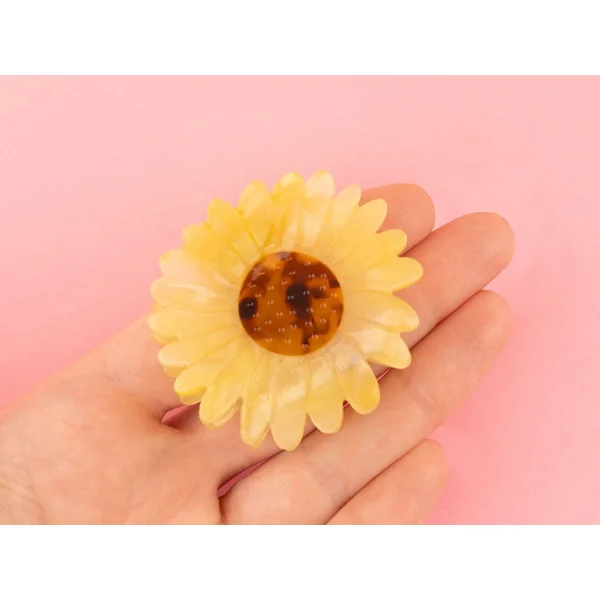 Pince à cheveux - Tournesol