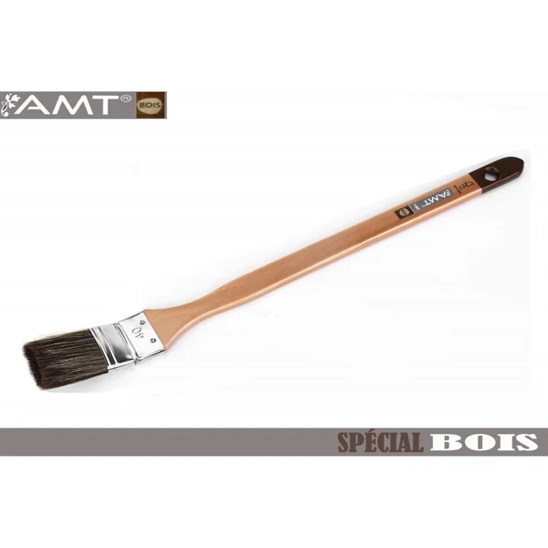 Pinceau accès difficile AMT 40mm Spécial bois (PLB40)