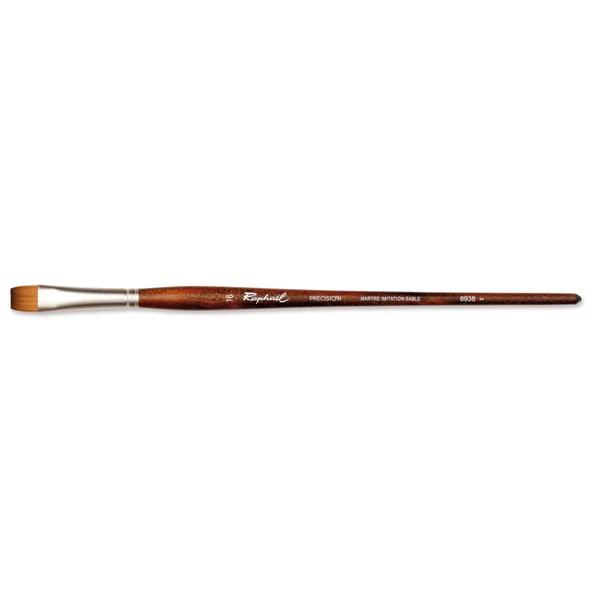 Pinceau Brosse Précision 8938 pointe plate courte