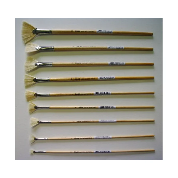 Pinceau Brosse soie éventail 450E