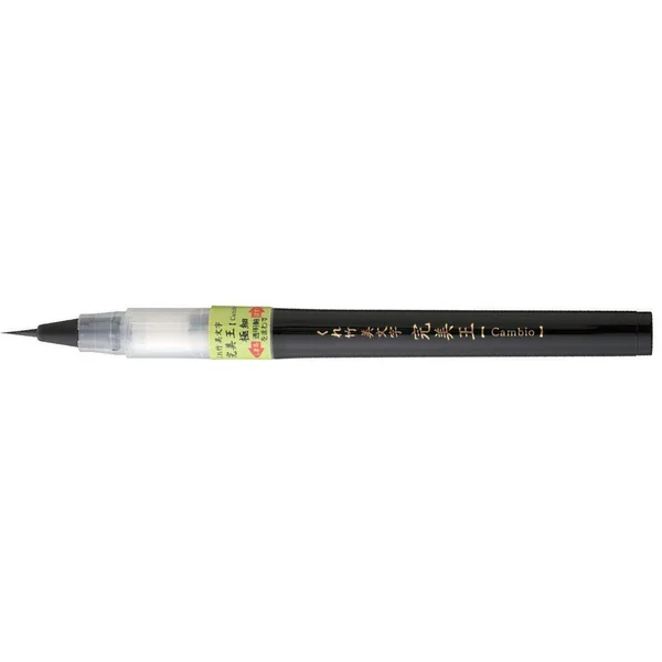Pinceau réservoir d'encre Bimoji "Cambio" pointe fine noire