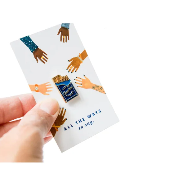 Pin's Chocolat Addict - ATWS