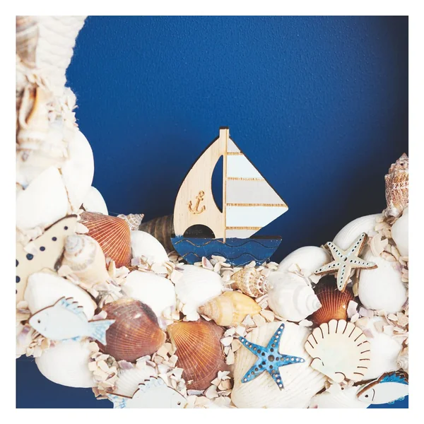 Piques déco en bois VBS « Bord de mer »