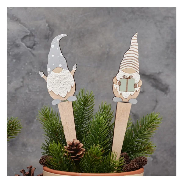 Piques en bois VBS « Lutin »