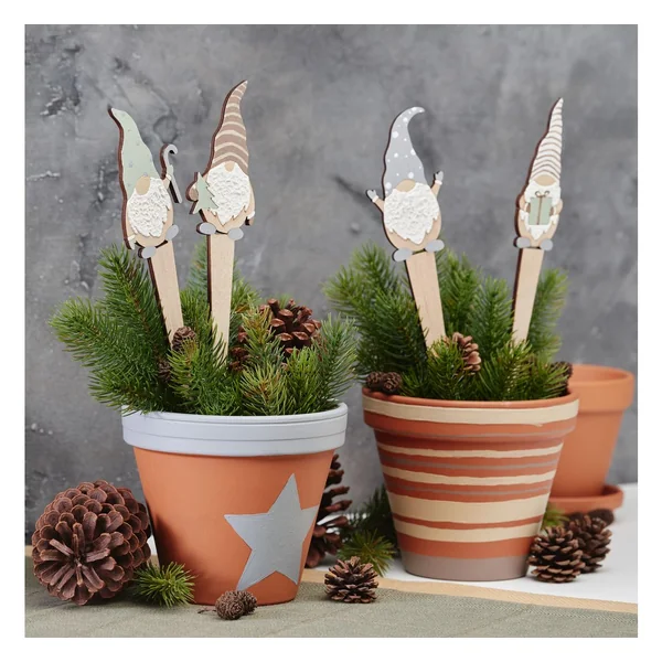 Piques en bois VBS « Lutin »