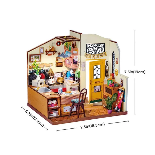 Pièce miniature - Cuisine cosy