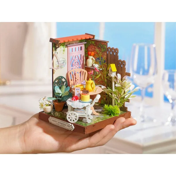 Pièce miniature Jardin Raffiné Fancy Tea Yard DIY - Rolife