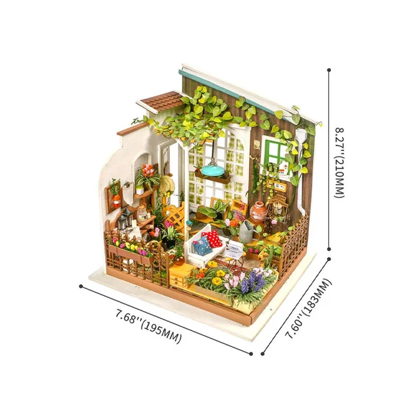 Pièce miniature - Le jardin des Miller