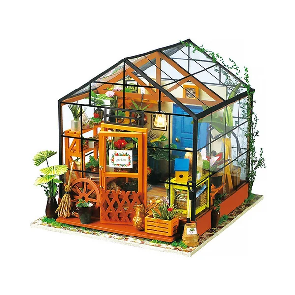 Pièce miniature - Maison de fleurs de Cathy