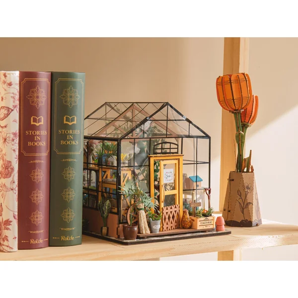 Pièce miniature - Maison de fleurs de Cathy