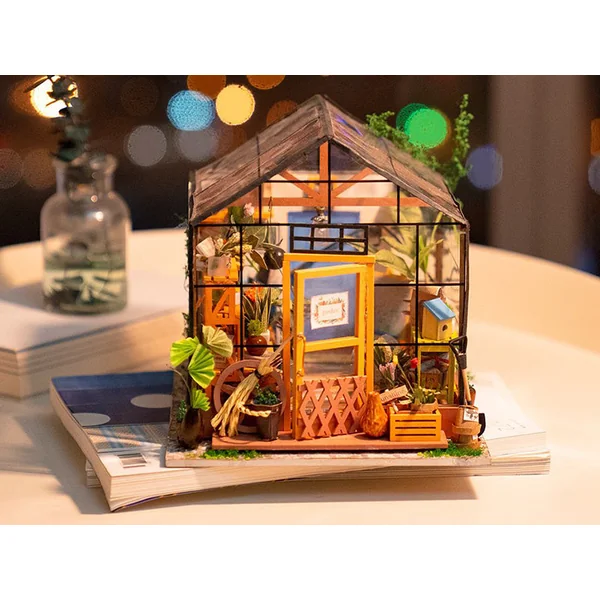 Pièce miniature - Maison de fleurs de Cathy
