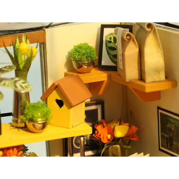 Pièce miniature - Maison de fleurs de Cathy