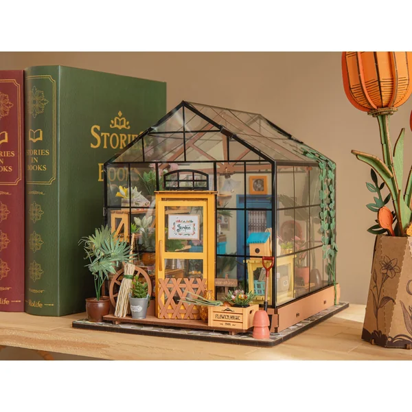 Pièce miniature - Maison de fleurs de Cathy